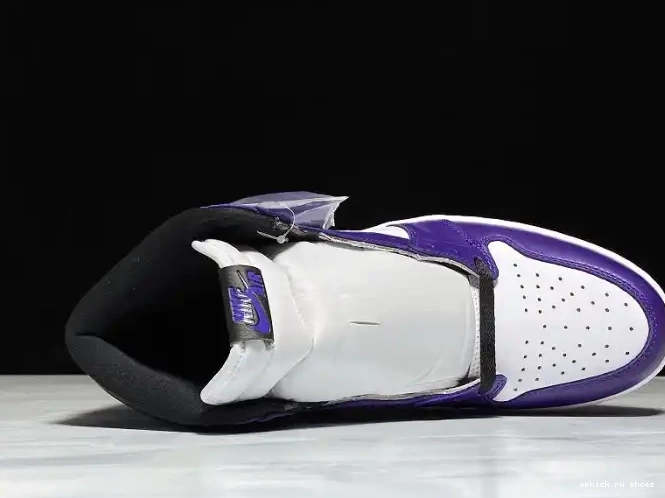 Cheap 1 Jordan Court Purple 555088-500 Air High OG 0607